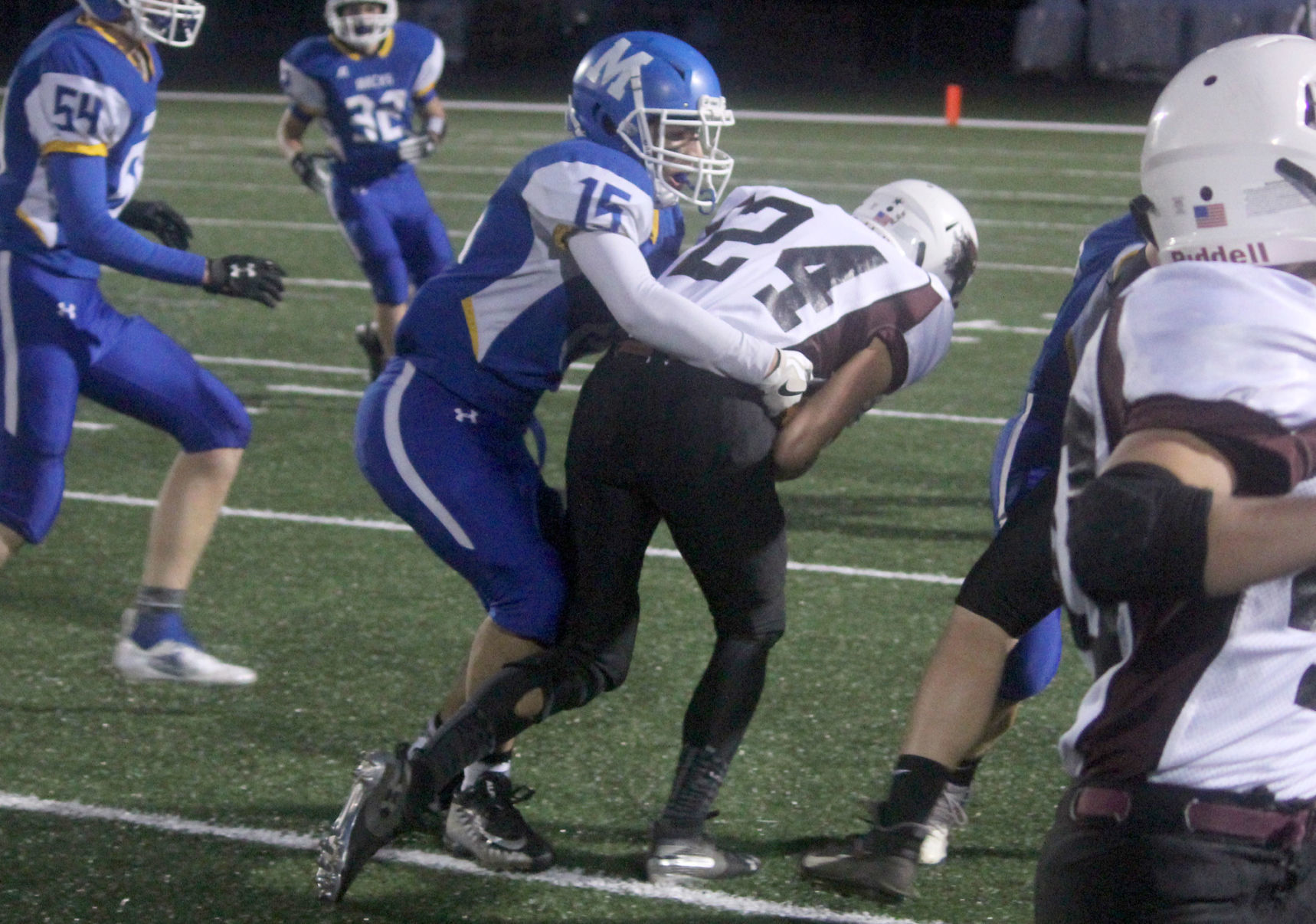 Elkhart Lake-Glenbeulah at McDonell football 10-4-19